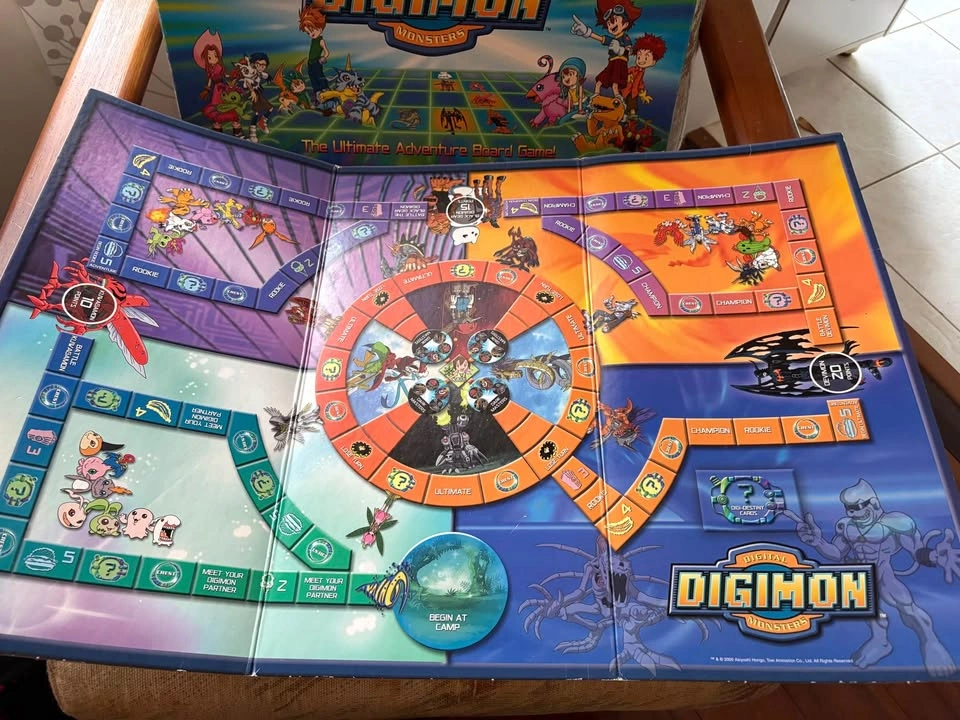 Vintage 2000 Digimon: The Ultimate Adventure Board Game - photo 4