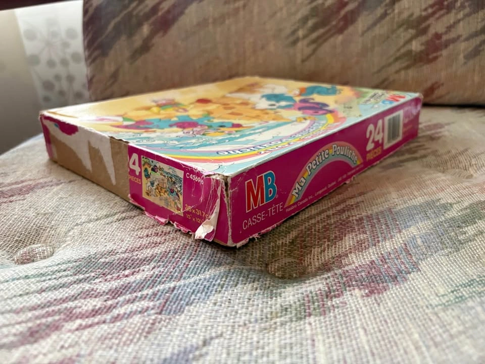 Vintage 1988 My Little Pony 24-Piece Puzzle (Milton Bradley G1) - photo 3