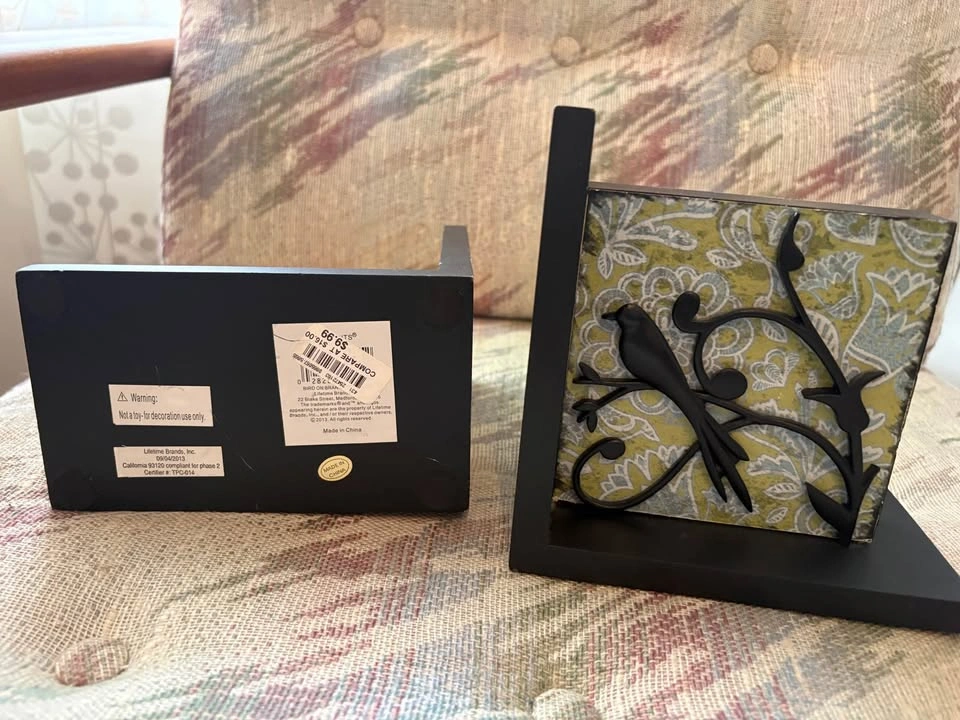 Lifetime Brands Bird on Branch Bookends - photo 4