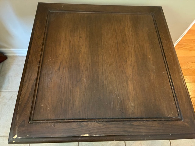 Solid Wood End Table / Side Table with Storage Drawer - photo 3