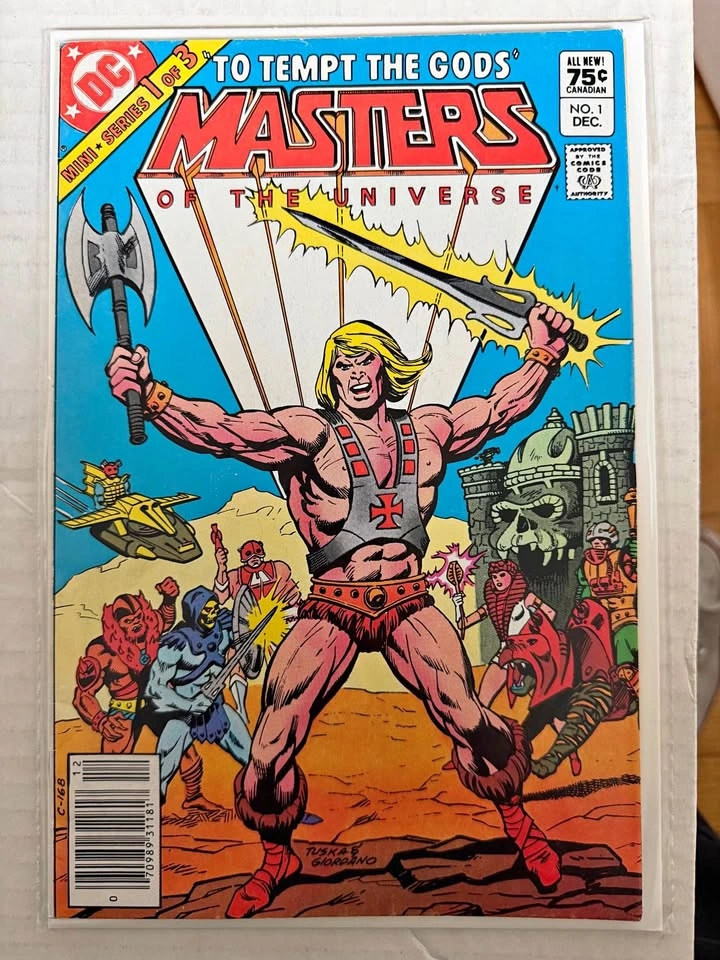 Masters of the Universe #1 (1982, DC) - $200 OBO
