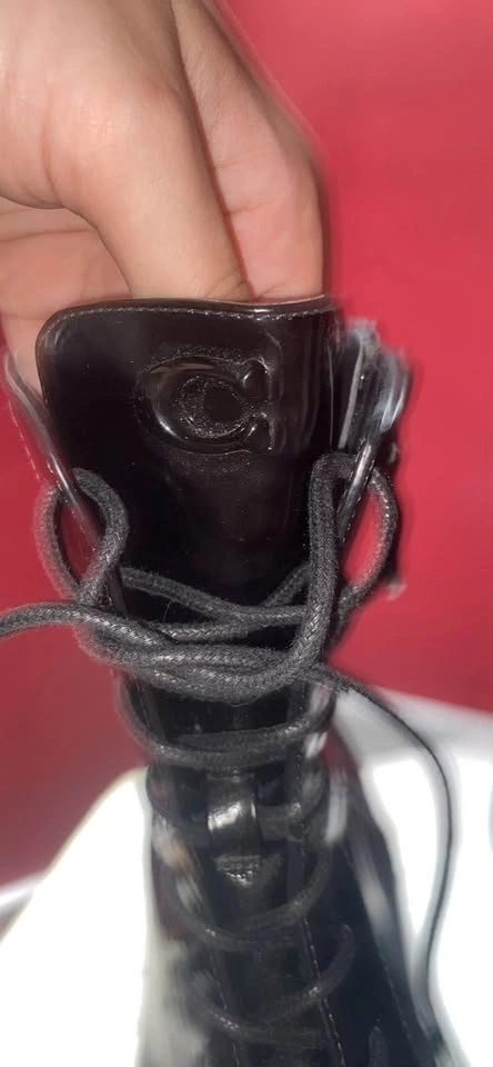 Authentic Coach women’s avery platform boots - photo 3