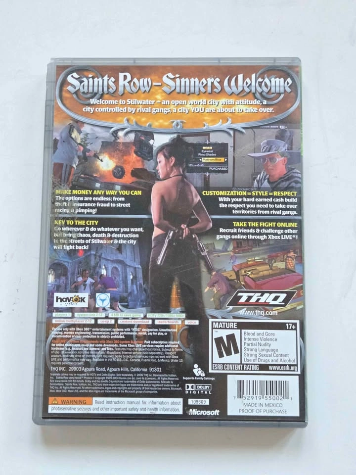 Saints Row [Platinum Hits] Xbox 360 - photo 2