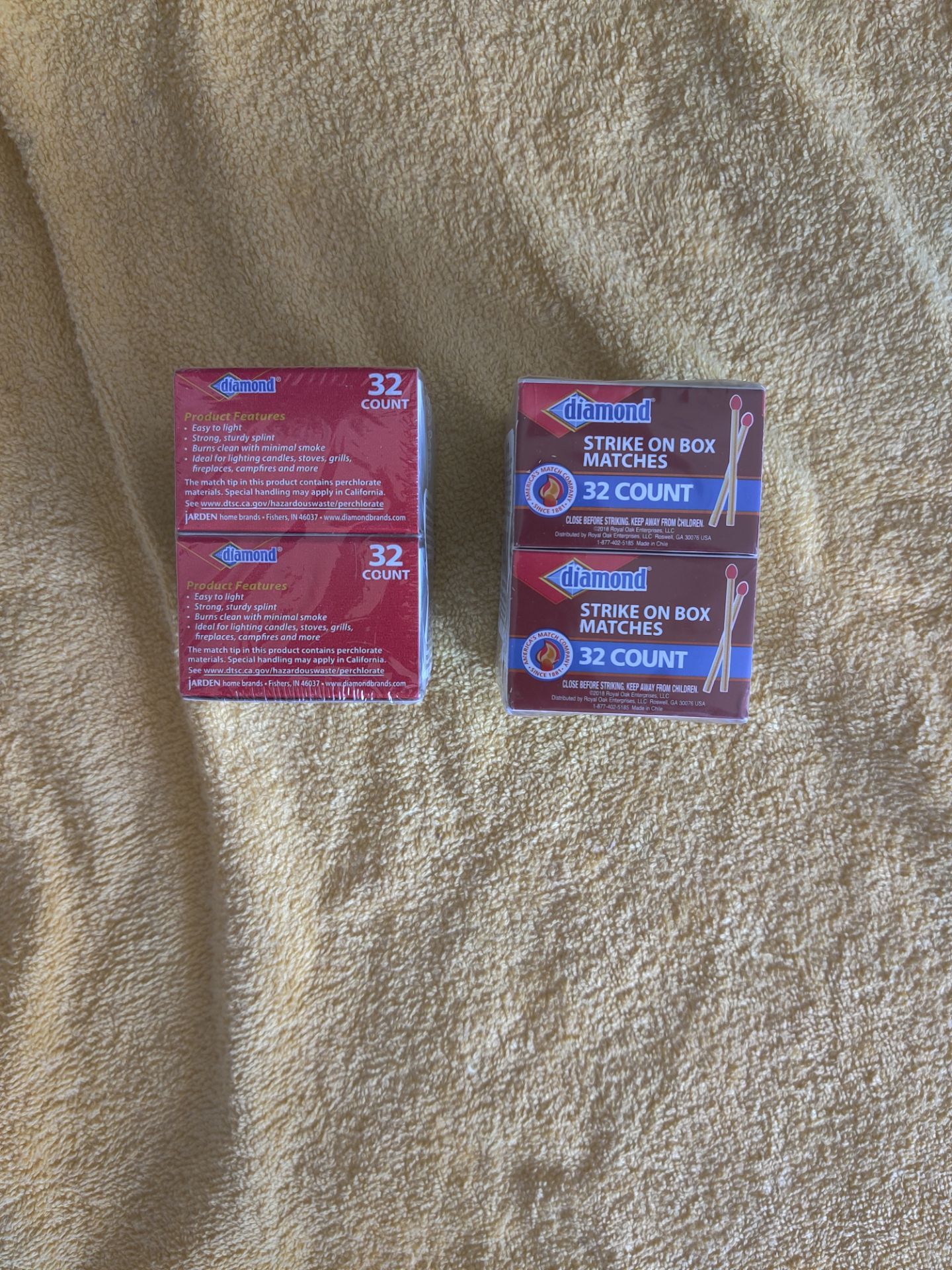 Diamond Strike on Box Matches 32 Count – 10 Boxes - photo 2