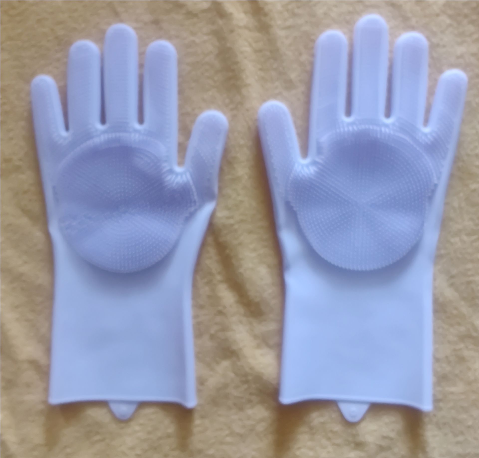 Silicone Scrubbing Gloves