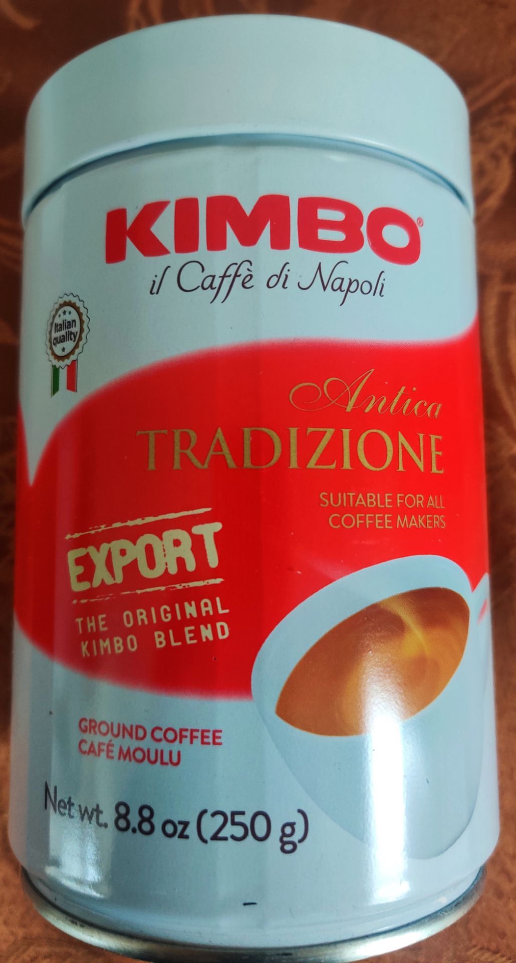 Kimbo Antica Tradizione Ground Coffee 250g