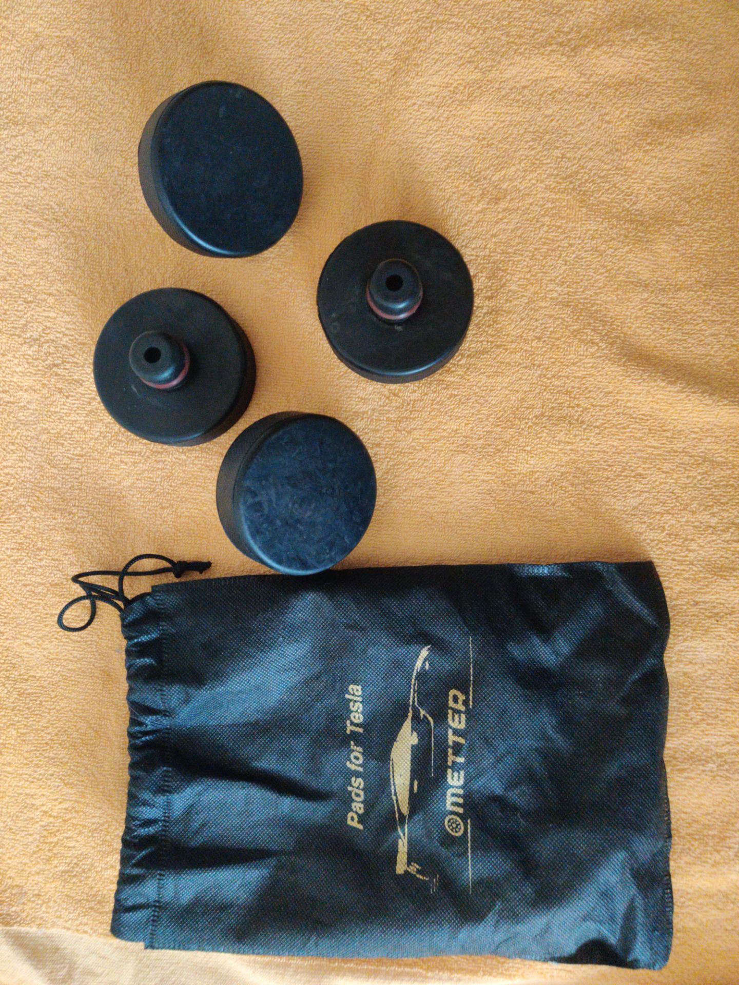 Ometter Tesla Jack Lift Pads Set of 4
