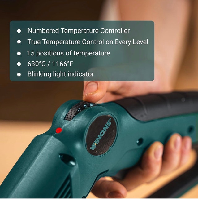 WINONS 210W Hot Knife Foam Cutter with 4 Blades - photo 3