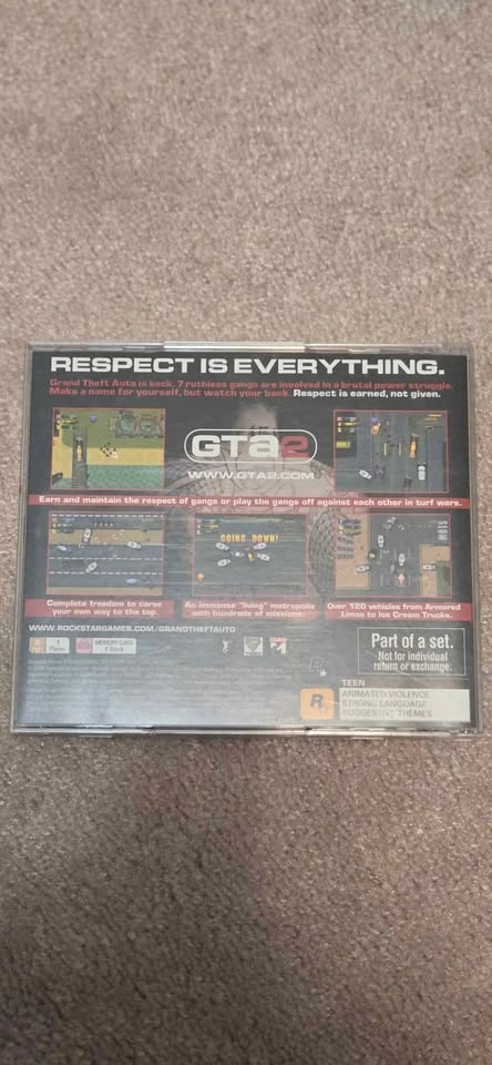 Grand Theft Auto 2 Case Playstation 1 - photo 2