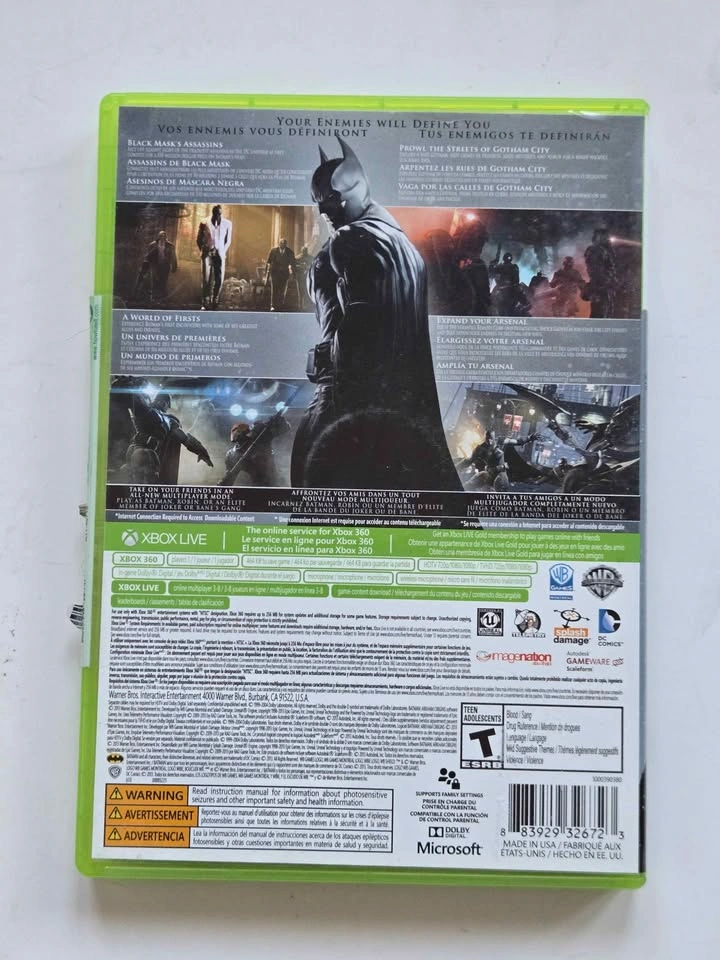 Batman Arkham Origins Xbox 360 - photo 2