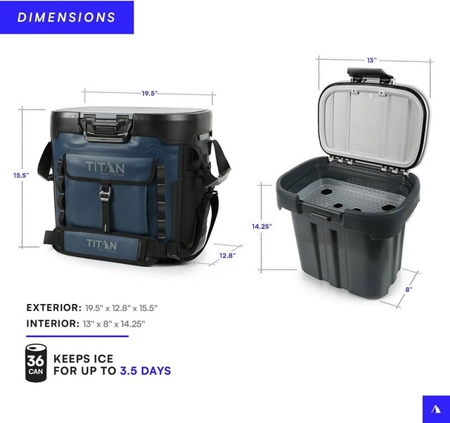 NEW Titan by Arctic Zone Deep Freeze Cooler - photo 4