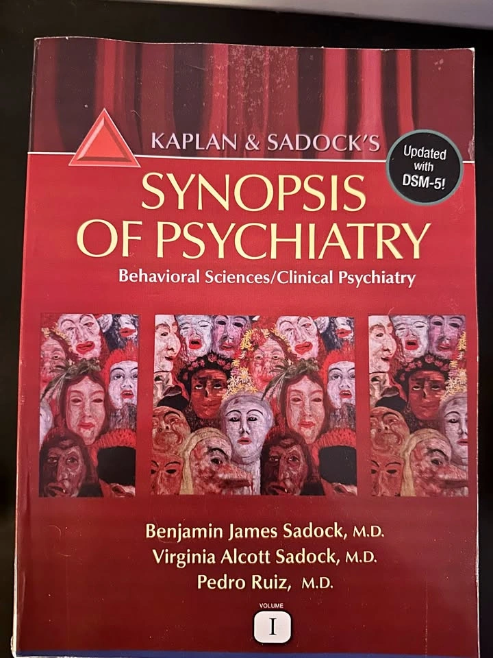 Synopsis of Psychiatry by Kaplan & Sadock - Volumes 1, 2, 3