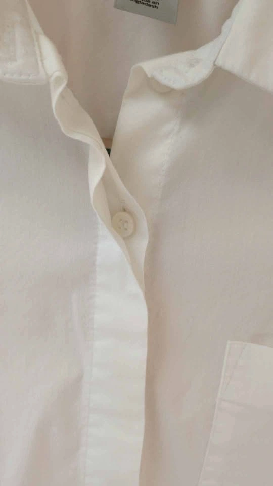H&M Women's White Dress Shirt - Size 0/2 - photo 5