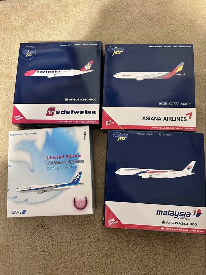 1:400 Aircraft models