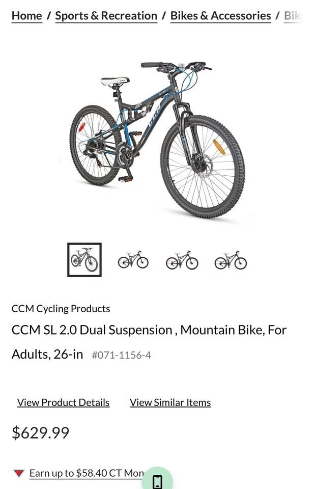 CCM SL 2.0 Dual Suspension Bike - photo 3