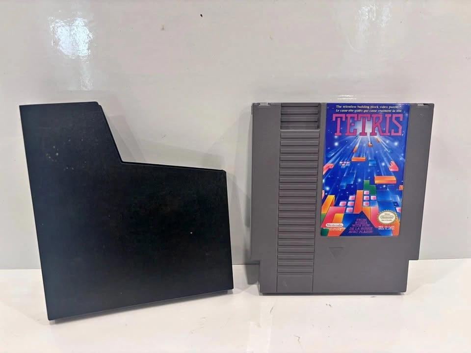 Tetris (Nintendo Entertainment System, 1989) NES - Cartridge & S