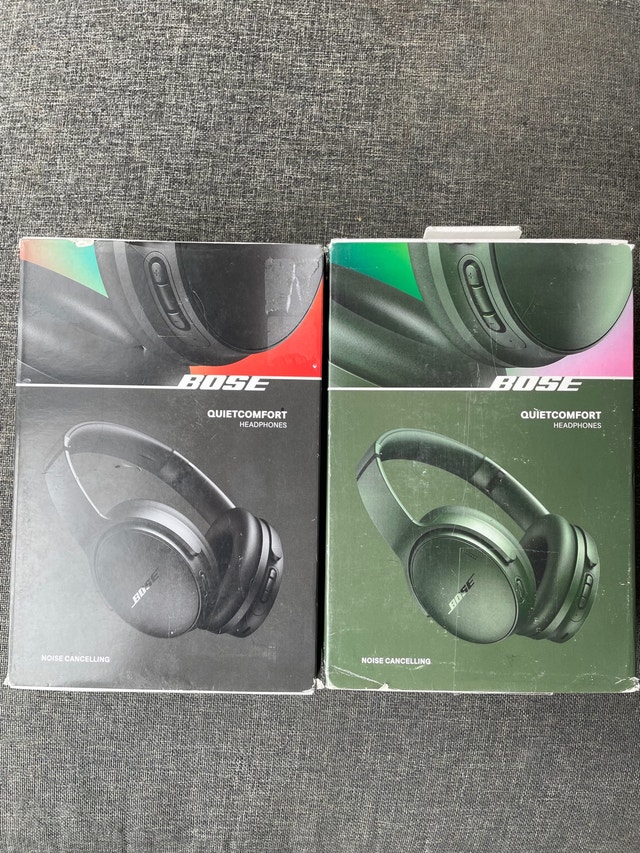 Bose QuietComfort headphones