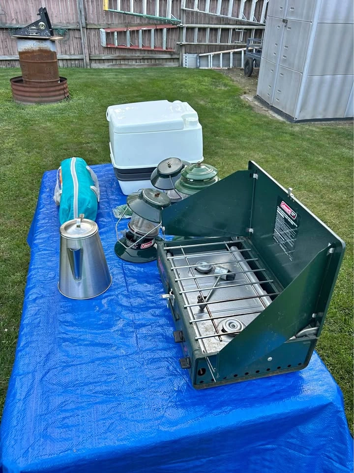 Camping gear Lot