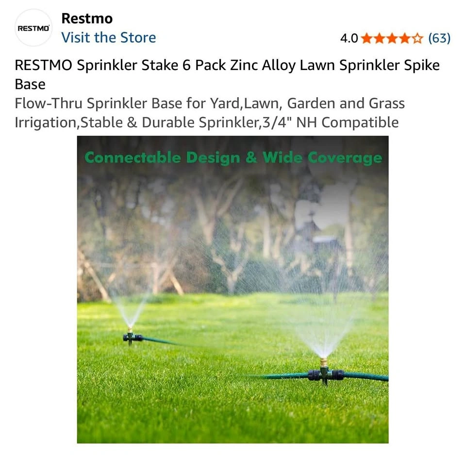 Lawn Sprinkler 6pcs