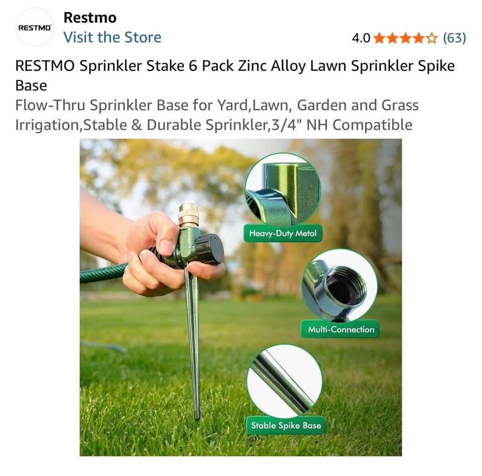 Lawn Sprinkler 6pcs - photo 2