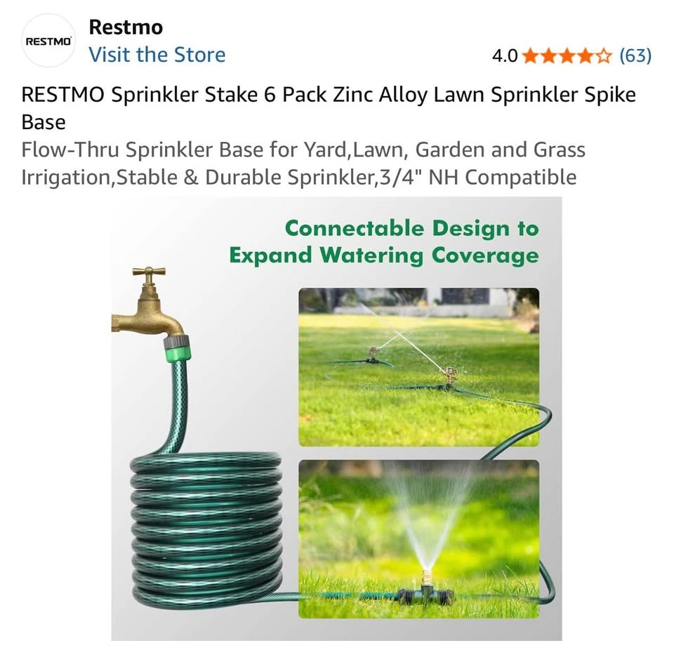Lawn Sprinkler 6pcs - photo 3