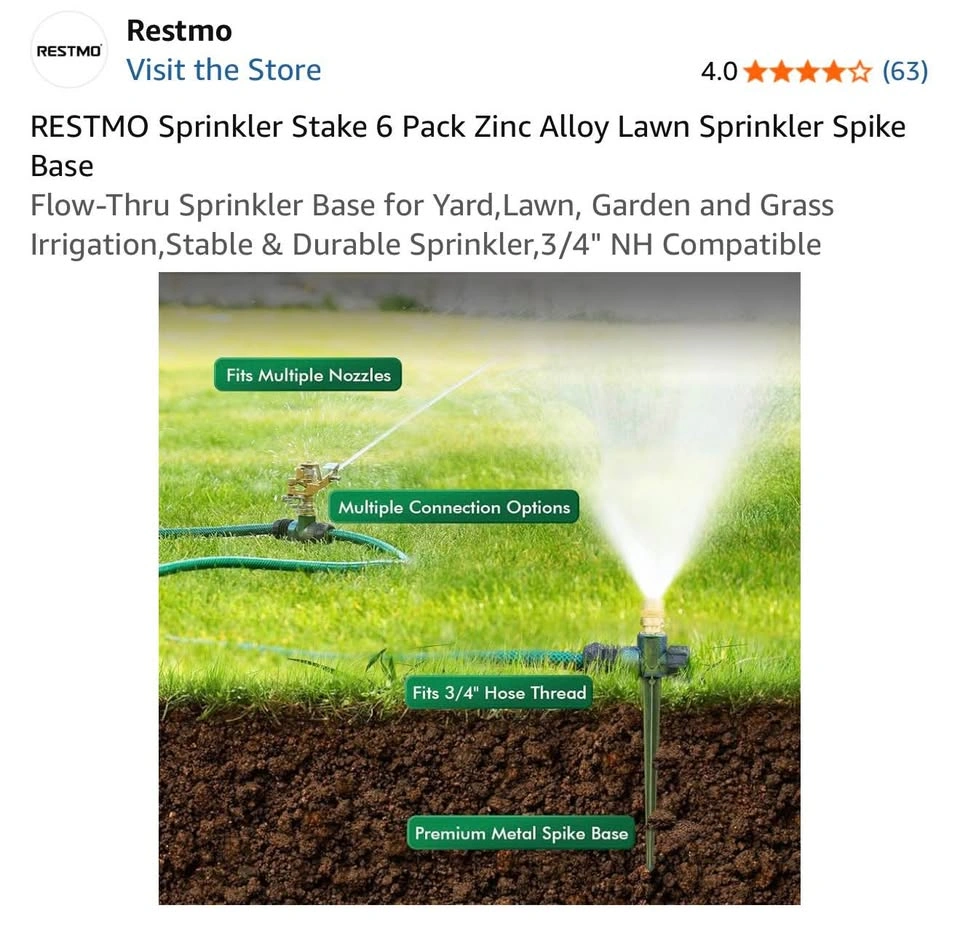 Lawn Sprinkler 6pcs - photo 4