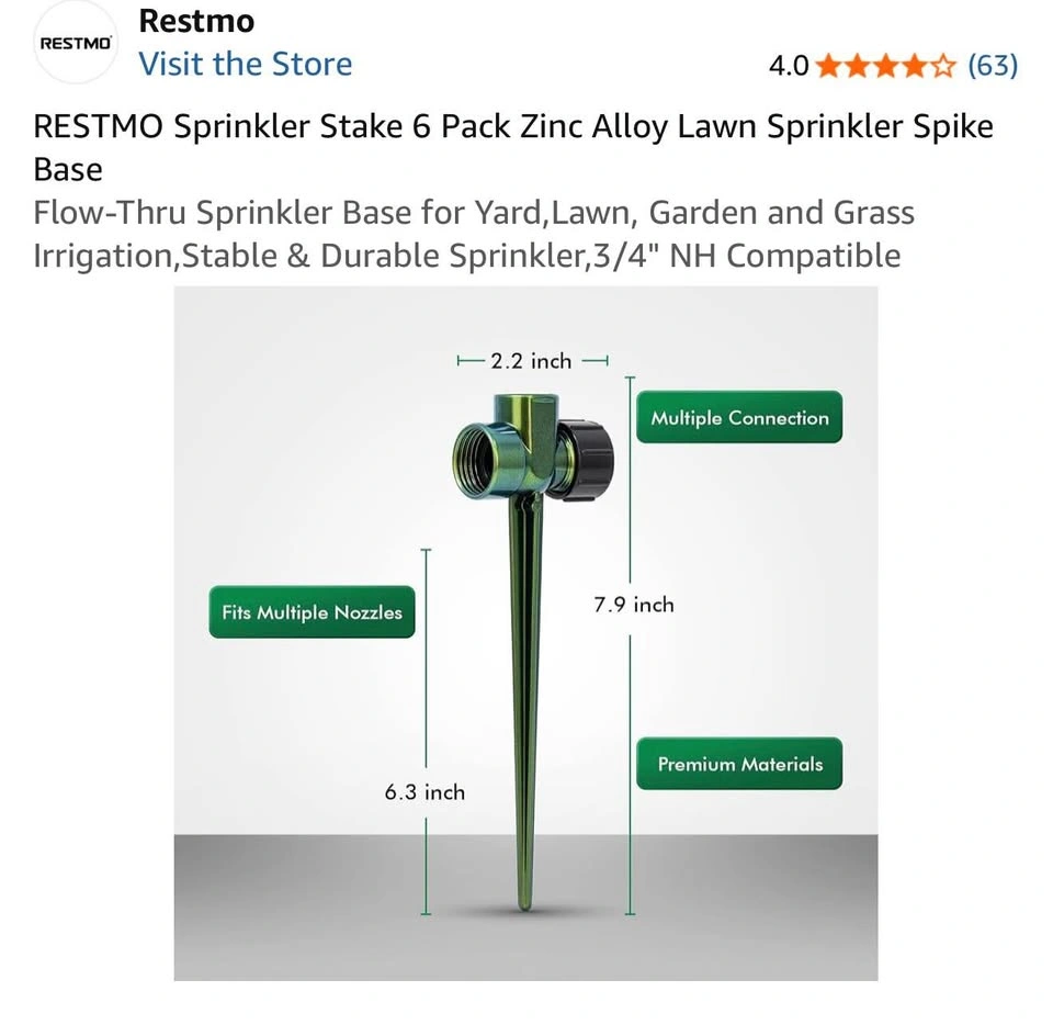 Lawn Sprinkler 6pcs - photo 5