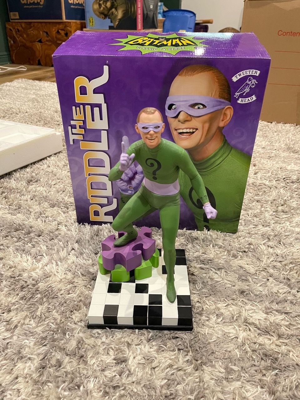Batman 1966 TV Series The Riddler 1:6 Scale Maquette Statue