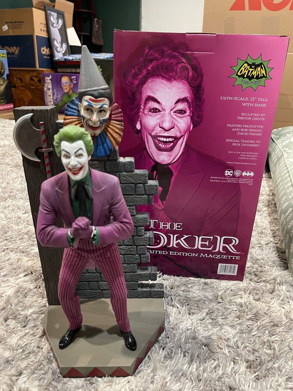 Batman 1966 TV Series The Joker 1:6 Scale Maquette Statue