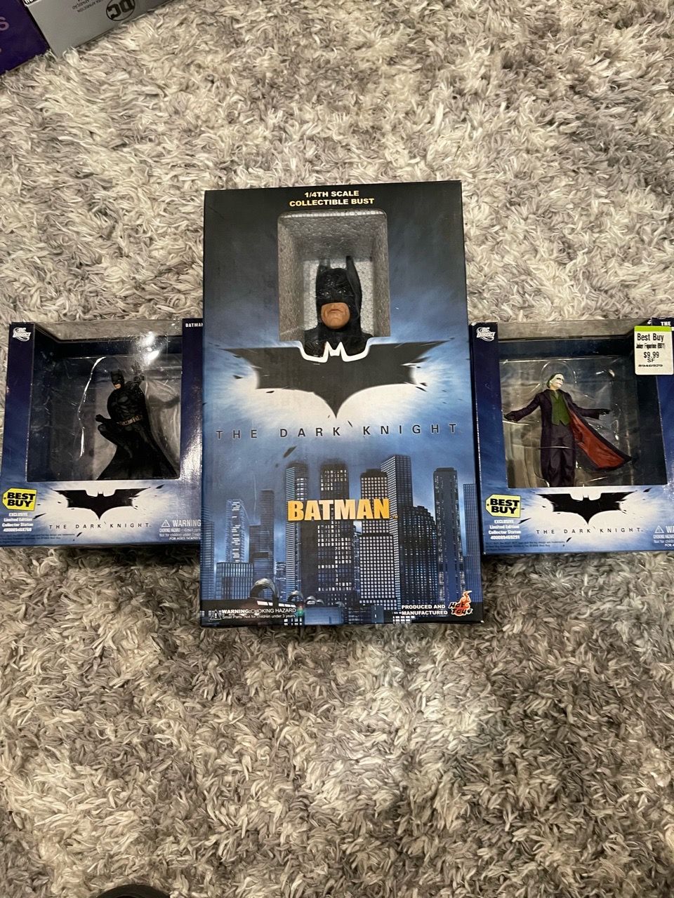 Dark Knight Best Buy / Hot Toys Three-Piece Lot