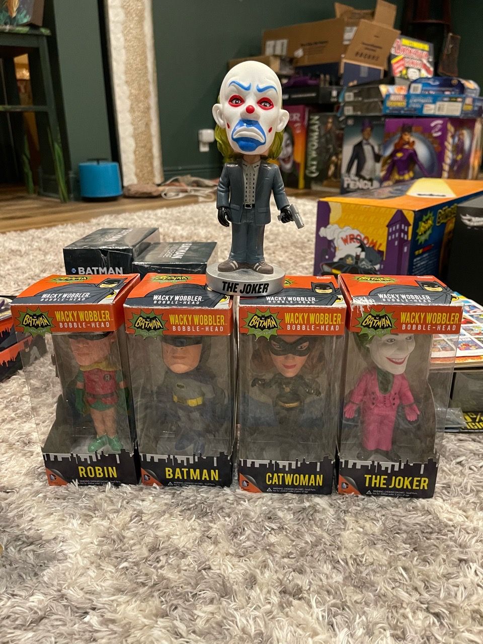 Funko Wacky Wobbler Batman 5-Piece Collection