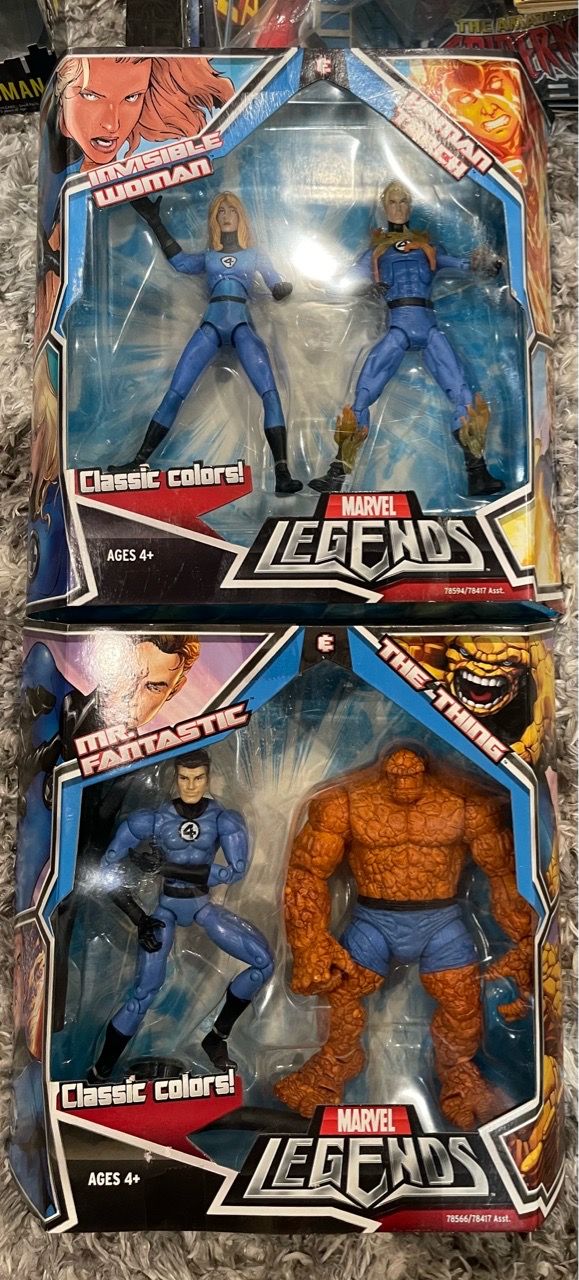 Marvel Legends Classic Colors Fantastic Four — 2-Pack Collector