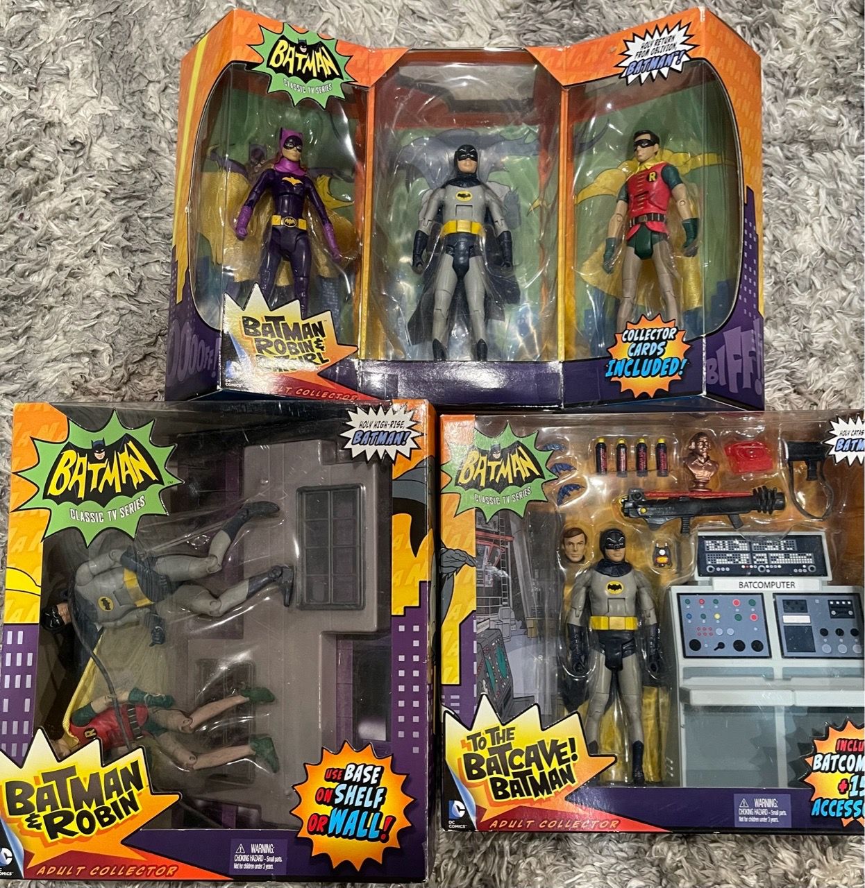 Batman Classic TV Series — 3-Piece Collector Lot