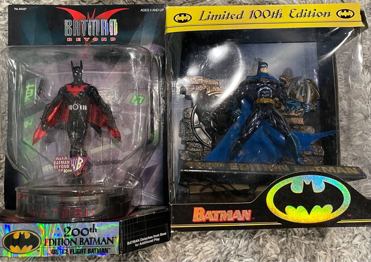 Kenner Batman 100th & 200th Edition Collector Lot