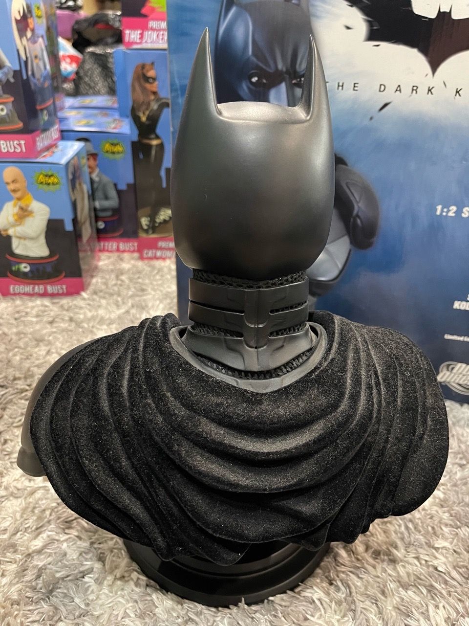DC Direct The Dark Knight Batman 1:2 Scale Bust - photo 3