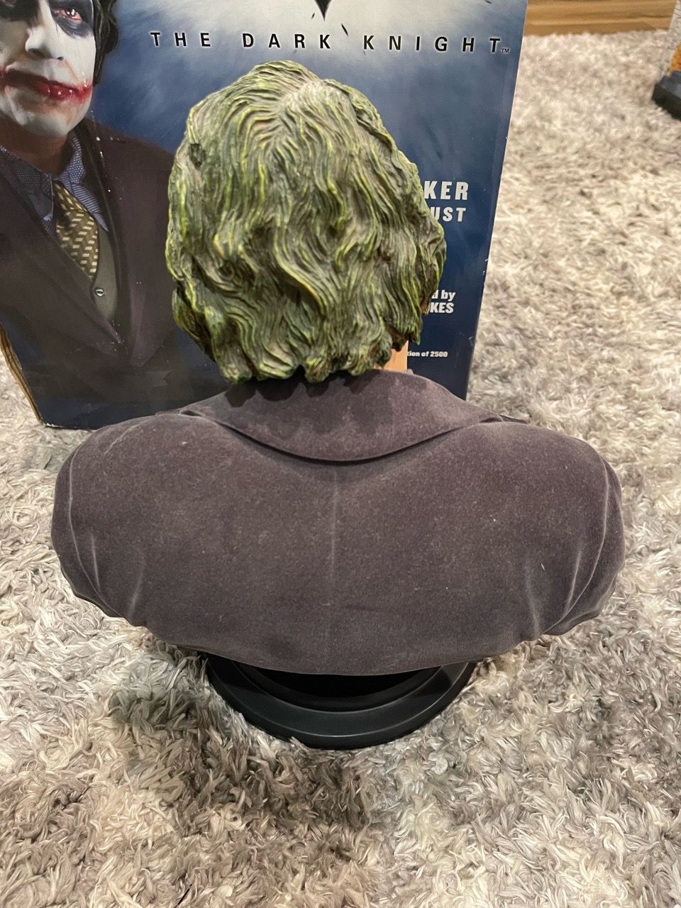 DC Direct The Dark Knight The Joker 1:2 Scale Bust - photo 3