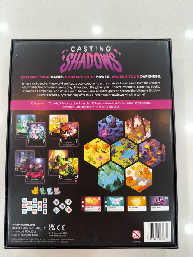 Casting Shadows Board Game - photo 2