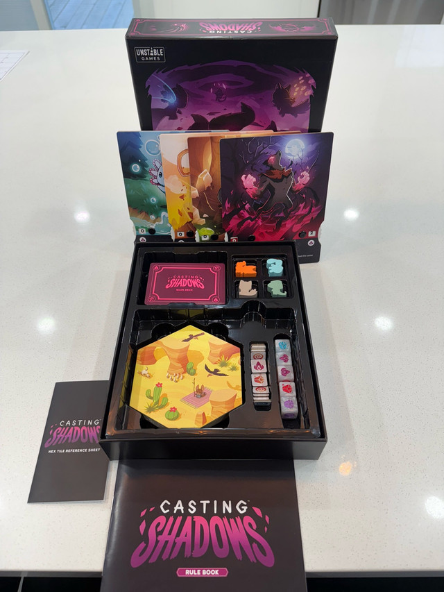 Casting Shadows Board Game - photo 4