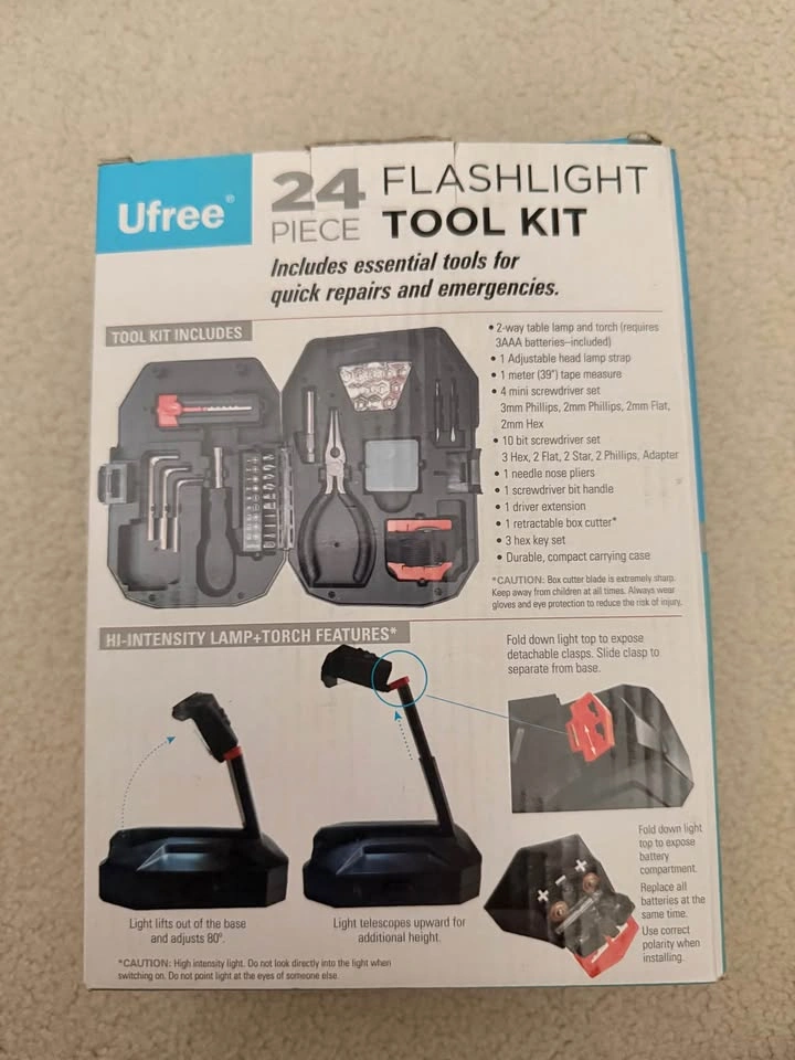 Flashlight Tool Kit 24pcs - photo 3