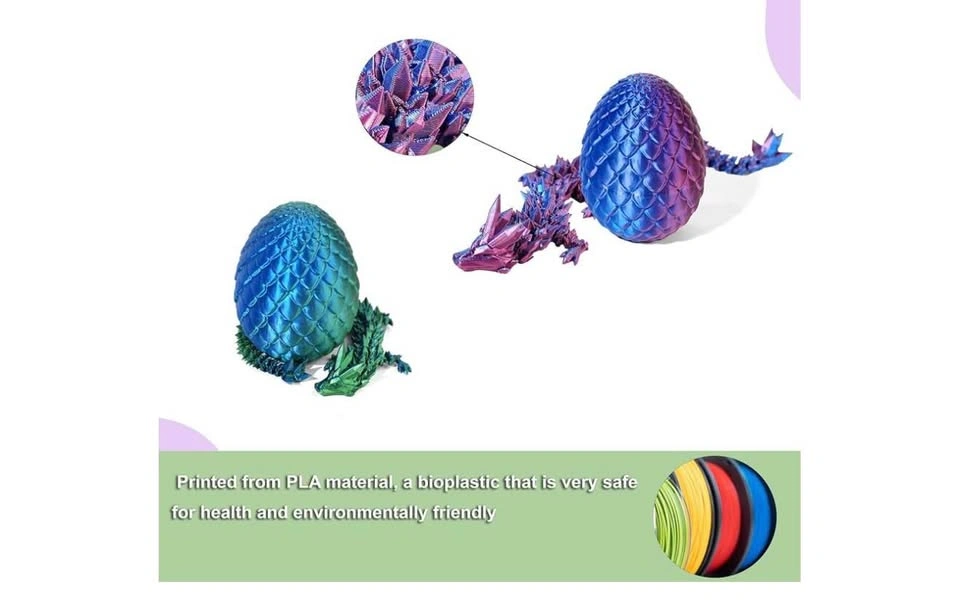 Dragon Toy 3D Printed 2pcs - photo 4
