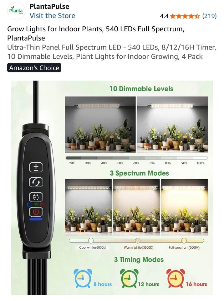 LED Grow Light for Plants - photo 2