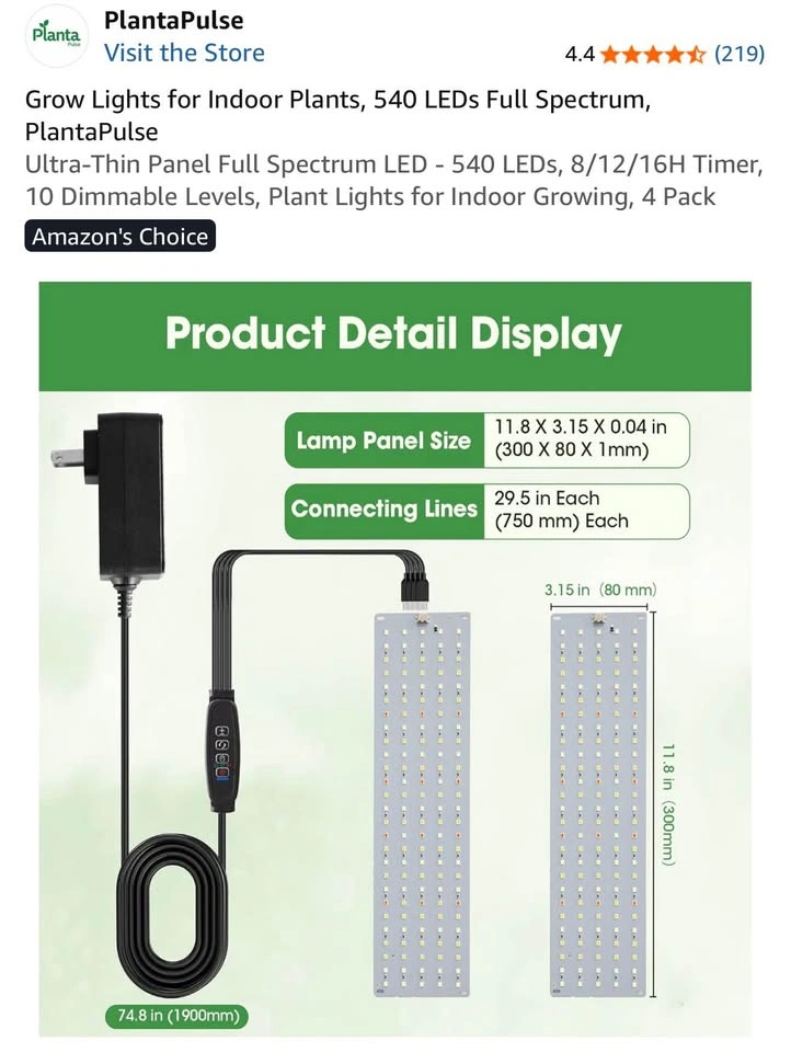 LED Grow Light for Plants - photo 4