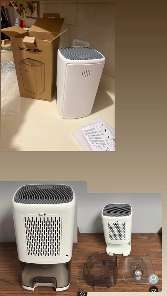 300 SQ Ft Dehumidifier 38OZ, Small, Quiet, Auto Shut Off - photo 5