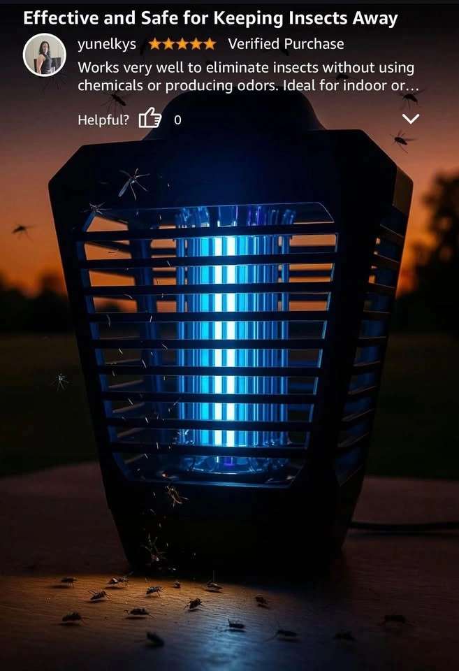 Bug Zapper/light, Mosquito Zapper with LED Light - photo 5