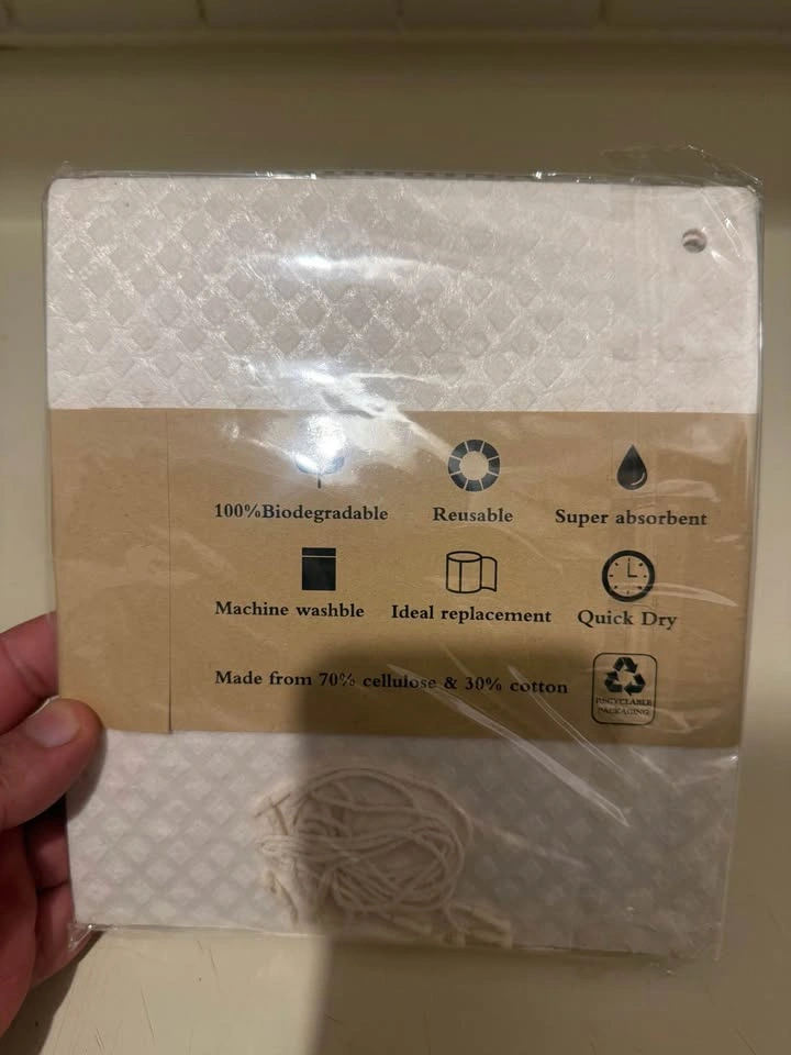 Swedish Dishcloths 6 Pack Reusable Kitchen Towels - photo 3
