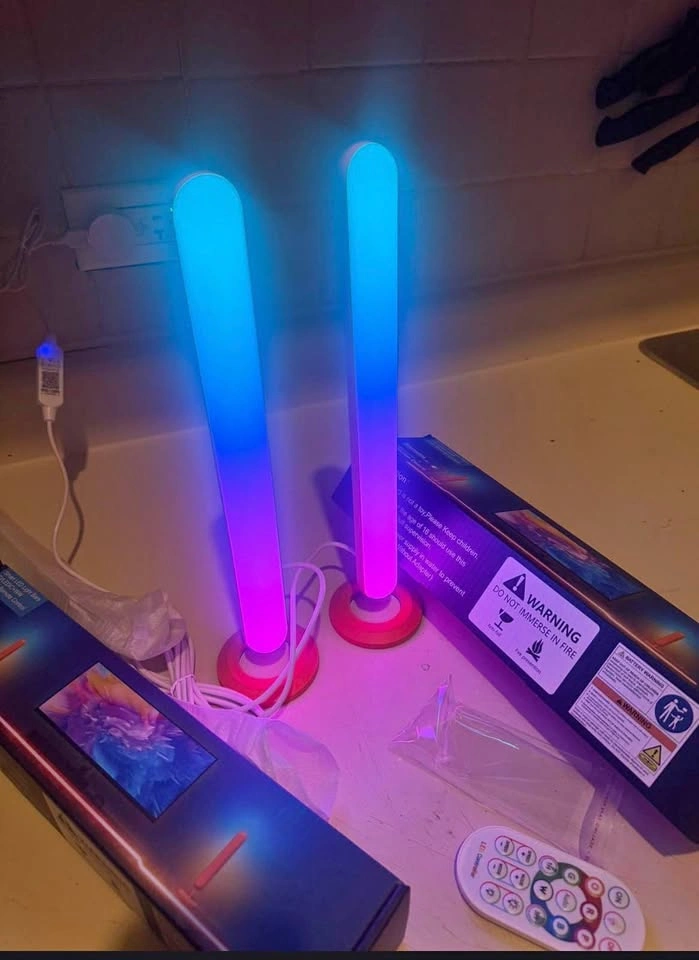 2 RGB Smart LED Light Bars - 16 Million Colors