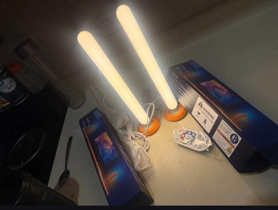 2 RGB Smart LED Light Bars - 16 Million Colors - photo 2