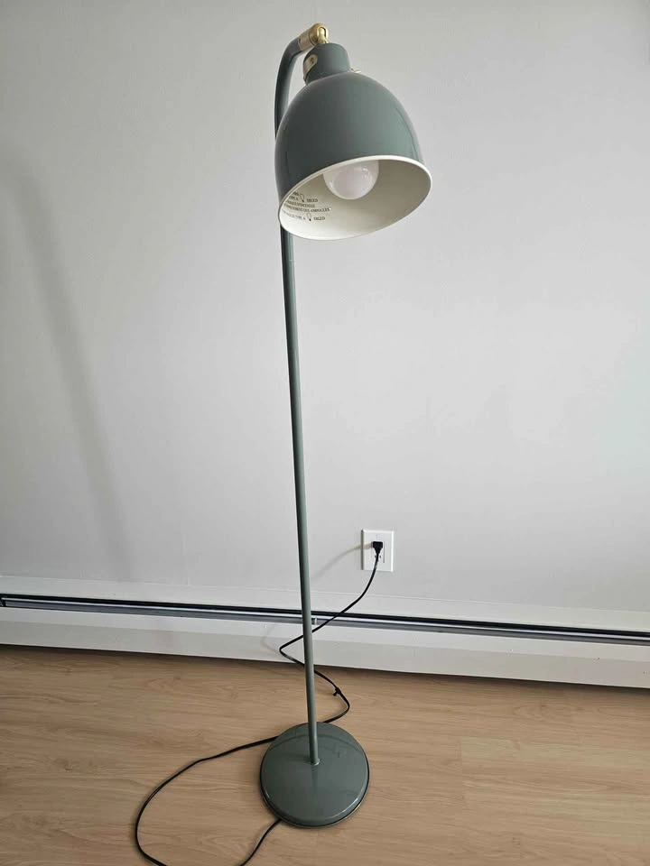 IKEA Gray-Green Rödflik floor lamp