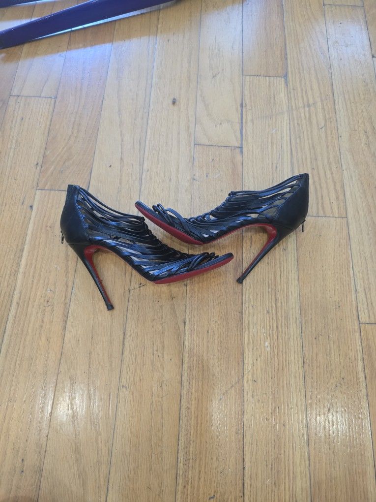 Christian Louboutin Milla Noir 110mm Size 39