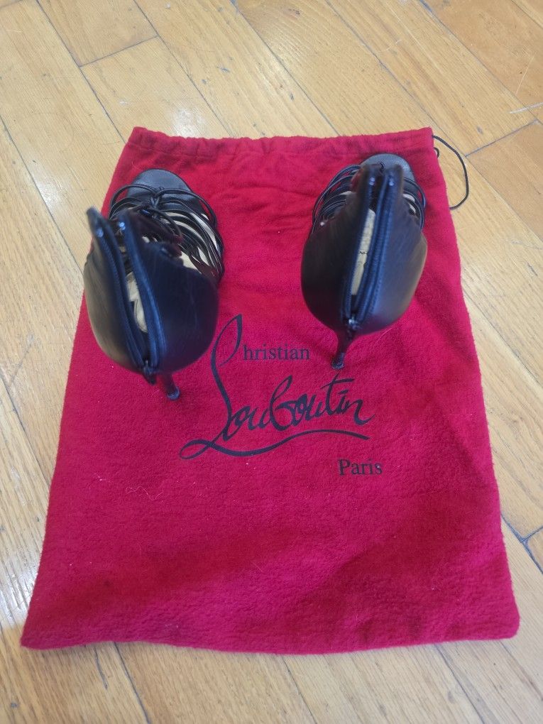 Christian Louboutin Milla Noir 110mm Size 39 - photo 4